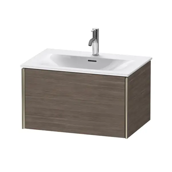 Тумба подвесная под раковину Duravit XViu 71 x 48 см, сосна коричневая (XV40330B151) фото 1 Aquada.com.ua
