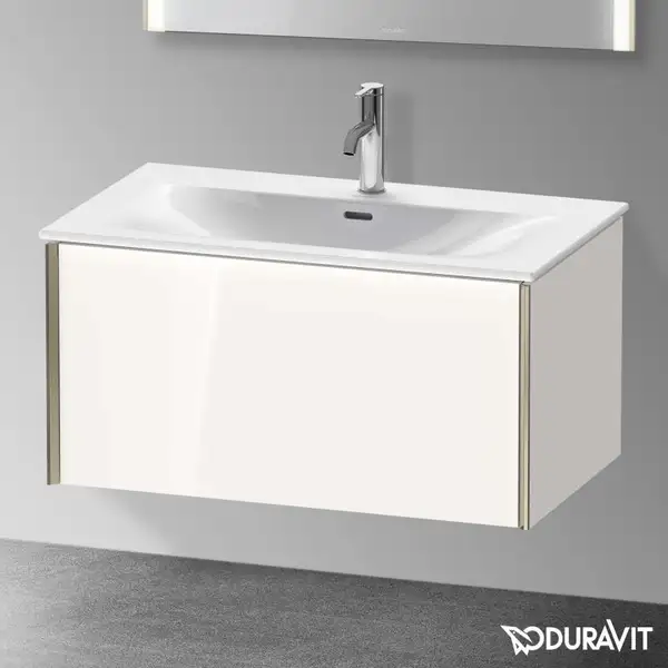Тумба подвесная под раковину Duravit XViu 81 x 48 см, белый глянцевый (XV40340B122) фото 2 Aquada.com.ua Тумба подвесная под раковину Duravit XViu 81 x 48 см, белый глянцевый (XV40340B122) фото 2 Aquada.com.ua