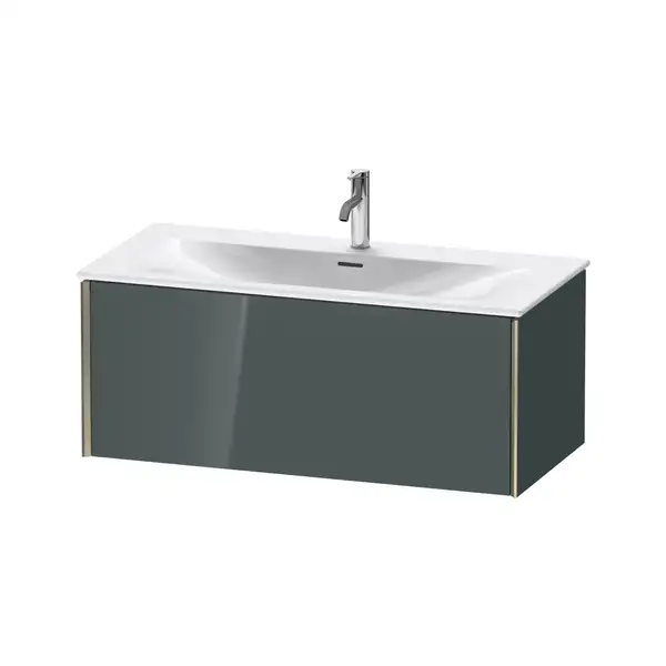 Тумба подвесная под раковину Duravit XViu 101 x 48 см, доломитово-серый глянцевый лак (XV40350B138) фото 1 Aquada.com.ua Тумба подвесная под раковину Duravit XViu 101 x 48 см, доломитово-серый глянцевый лак (XV40350B138) фото 1 Aquada.com.ua