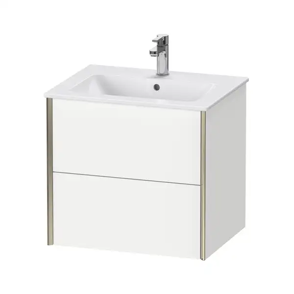 Тумба подвесная под раковину Duravit XViu 61 x 48 см, белый матовый (XV41250B118) фото 1 Aquada.com.ua