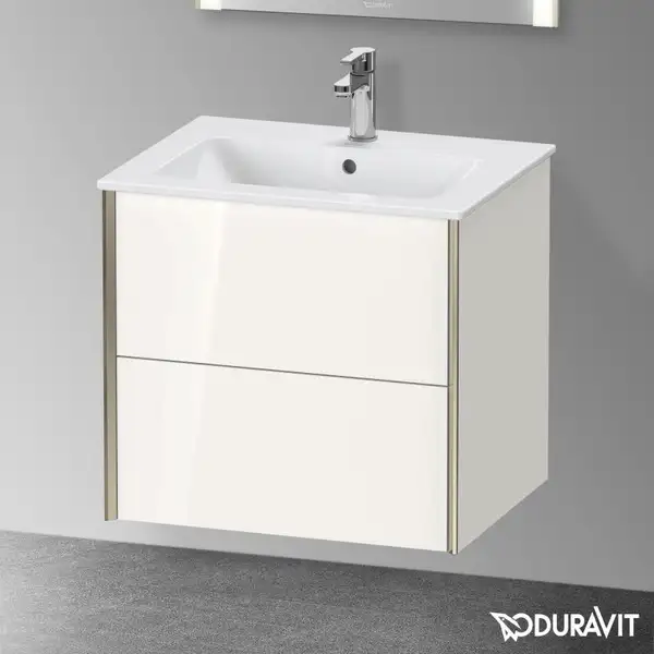 Тумба подвесная под раковину Duravit XViu 61 x 48 см, белый глянцевый (XV41250B122) фото 2 Aquada.com.ua Тумба подвесная под раковину Duravit XViu 61 x 48 см, белый глянцевый (XV41250B122) фото 2 Aquada.com.ua