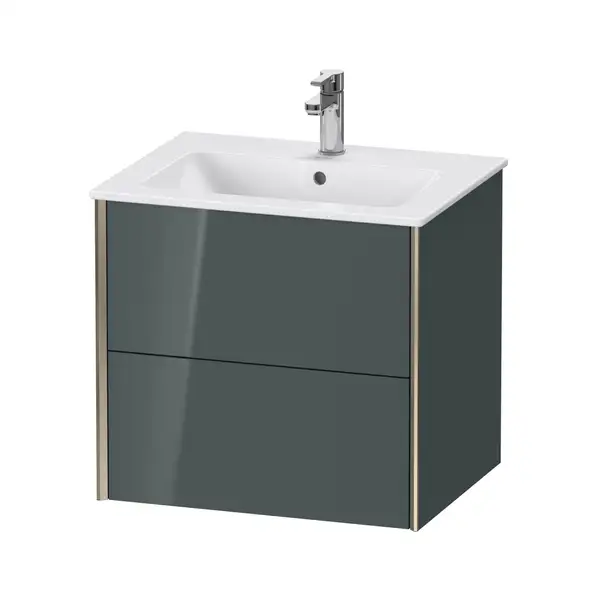Тумба подвесная под раковину Duravit XViu 61 x 48 см, доломитово-серый глянцевый лак (XV41250B138) фото 1 Aquada.com.ua Тумба подвесная под раковину Duravit XViu 61 x 48 см, доломитово-серый глянцевый лак (XV41250B138) фото 1 Aquada.com.ua