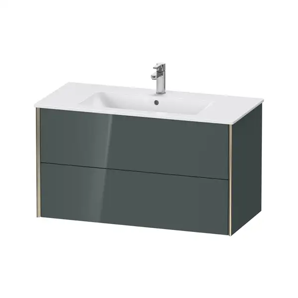 Тумба подвесная под раковину Duravit XViu 101 x 48 см, доломитово-серый глянцевый лак (XV41270B138) фото 1 Aquada.com.ua Тумба подвесная под раковину Duravit XViu 101 x 48 см, доломитово-серый глянцевый лак (XV41270B138) фото 1 Aquada.com.ua
