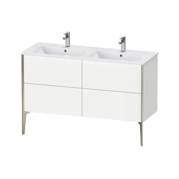 Тумба напольная под раковину Duravit XViu 128 x 48 см, белый матовый (XV44850B118) фото 1 Aquada.com.ua
