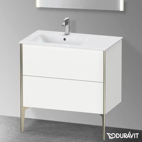 Тумба напольная под раковину, чаша слева Duravit XViu 81 x 48 см, белый матовый (XV44860B118) фото 2 Aquada.com.ua Тумба напольная под раковину, чаша слева Duravit XViu 81 x 48 см, белый матовый (XV44860B118) фото 2 Aquada.com.ua