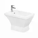 Биде напольное Duravit 2nd Floor 66,5х37 см с 1 отверстием для смесителя (0137100000) фото 1 Aquada.com.ua
