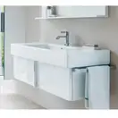 Раковина Duravit Vero 125х49 см (0329120000) фото 3 Aquada.com.ua
