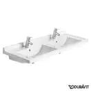 Раковина двойная Duravit Starck 3 1300 х 490 мм (0332130000) фото 1 Aquada.com.ua