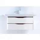 Раковина Duravit Pura Vida 100х52,5 см (с 3 отв. под смеситель) (0371100030) фото 2 Aquada.com.ua
