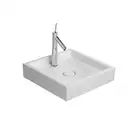 Раковина Duravit Starck 1 47х47 см (шлифованный вариант) (0387470027) фото 1 Aquada.com.ua