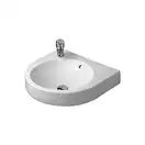 Подвесной умывальник Duravit Architec, с переливом, без отверстия под смеситель (0450580000) фото 1 Aquada.com.ua