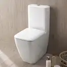 Унитаз Duravit Happy D.2 + бачок (с сиденьем Soft Close) (2134090000+0934100005+0064590000) фото 2 Aquada.com.ua
