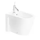 Биде напольное Duravit Starck2 57х37 см, цвет белый (2255100000) фото 1 Aquada.com.ua