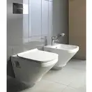 Биде подвесное Duravit DuraStyle 48х37 см, цвет белый (укороченное) (2285150000) фото 3 Aquada.com.ua