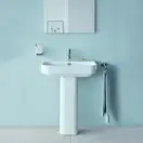 Раковина Duravit Happy D. 2 65х49,5 см (с 3 отв. под смеситель) (2316650030) фото 2 Aquada.com.ua