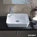 Раковина накладная на столешницу Duravit Starck 1 46х46 см (2322460000) фото 2 Aquada.com.ua