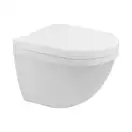 Унитаз подвесной Duravit Starck 3 с сиденьем для унитаза с микролифтом Soft Close (2527090000+0063890000) фото 1 Aquada.com.ua