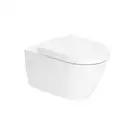 Унитаз подвесной Duravit Darling New (с сиденьем Soft Close) (2545090000+0069890000) фото 1 Aquada.com.ua