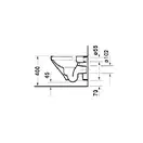 Унитаз подвесной с крышкой Duravit DuraStyle (2551090000 +0063790000) фото 7 Aquada.com.ua