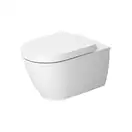 Унитаз подвесной Duravit Darling New Rimless (с сиденьем Soft Close HyGieneGlaze (2557092000+0069890000) фото 1 Aquada.com.ua