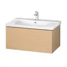 Тумба для раковины подвесная 820х481 мм Duravit L-cube дуб брашированный (LC614712) фото 1 Aquada.com.ua