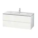 Тумба Duravit L-Cube 1220 х 550 мм + раковина Duravit ME by Starck 1230 х 490 мм (LC6243/18 + 2336120000) фото 1 Aquada.com.ua