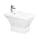 Биде напольное Duravit 2nd floor 66,5х35 см с 3 отверстиями для смесителя (0137100030)