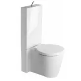 Унитаз комбинированный Duravit Starck 1 с бачком, вертикальный смыв (0233090064+8727100005)