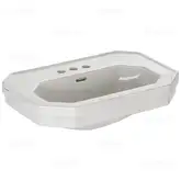 Подвесной умывальник Duravit 1930, 3 отверстие под смеситель (0438700030)