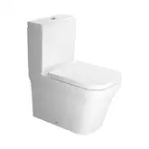 Унитаз Duravit P3 Comforts + бачок (с сиденьем SoftClose) Rimless (безободковый) (2167090000+0937100005+0020490000)