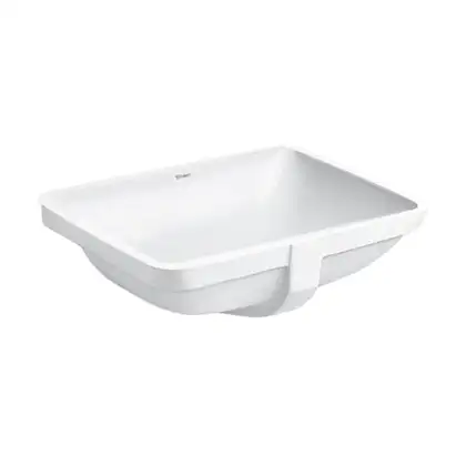 Раковина Duravit Starck 3 53х40 см (под столешницу, шлифованный вариант) (0305490022) фото 1 Aquada.com.ua