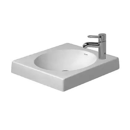 Раковина накладная на столешницу Duravit Architec 50х50 см (0320500000) фото 1 Aquada.com.ua Раковина накладная на столешницу Duravit Architec 50х50 см (0320500000) фото 1 Aquada.com.ua