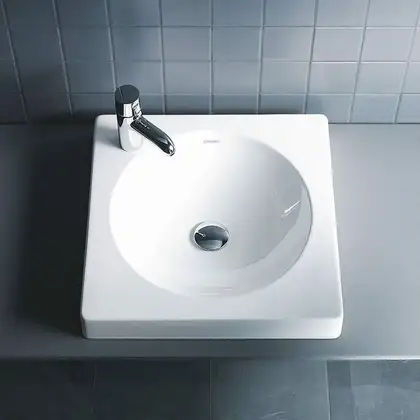 Раковина накладная на столешницу Duravit Architec 50х50 см (0320500000) фото 2 Aquada.com.ua Раковина накладная на столешницу Duravit Architec 50х50 см (0320500000) фото 2 Aquada.com.ua