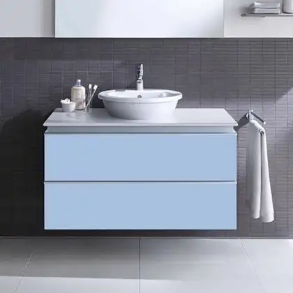 Раковина накладная на столешницу Duravit Darling New d=47 см (0497470000) фото 2 Aquada.com.ua Раковина накладная на столешницу Duravit Darling New d=47 см (0497470000) фото 2 Aquada.com.ua