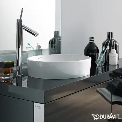 Раковина накладная на столешницу Duravit Starck 2 43,5х39,5 см (2321440000) фото 2 Aquada.com.ua Раковина накладная на столешницу Duravit Starck 2 43,5х39,5 см (2321440000) фото 2 Aquada.com.ua