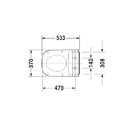 Унитаз подвесной Duravit Happy D.2 с сиденьем SensoWash (2550590000+610300002000300) фото 7 Aquada.com.ua Унитаз подвесной Duravit Happy D.2 с сиденьем SensoWash (2550590000+610300002000300) фото 7 Aquada.com.ua