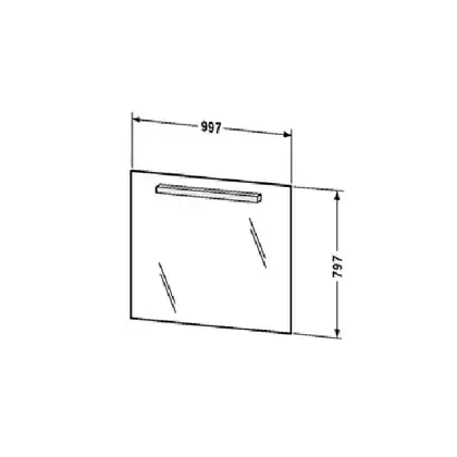 Зеркало с подсветкой Fogo Duravit 997 х 797 х 23 мм (FO961602424) фото 2 Aquada.com.ua Зеркало с подсветкой Fogo Duravit 997 х 797 х 23 мм (FO961602424) фото 2 Aquada.com.ua