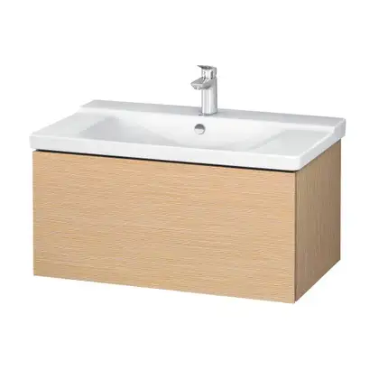 Тумба для раковины подвесная 820х481 мм Duravit L-cube дуб брашированный (LC614712) фото 1 Aquada.com.ua