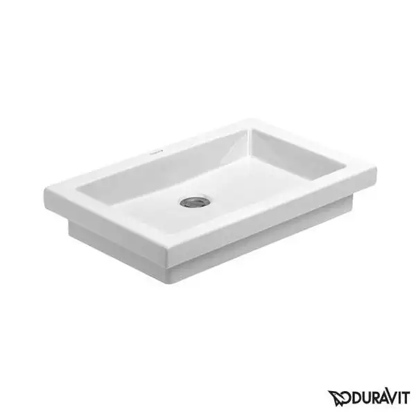 Раковина накладная на столешницу Duravit 2nd floor 58х41,5 см (0317580000) фото 1 Aquada.com.ua Раковина накладная на столешницу Duravit 2nd floor 58х41,5 см (0317580000) фото 1 Aquada.com.ua