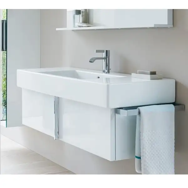 Раковина Duravit Vero 125х49 см (0329120000) фото 3 Aquada.com.ua Раковина Duravit Vero 125х49 см (0329120000) фото 3 Aquada.com.ua