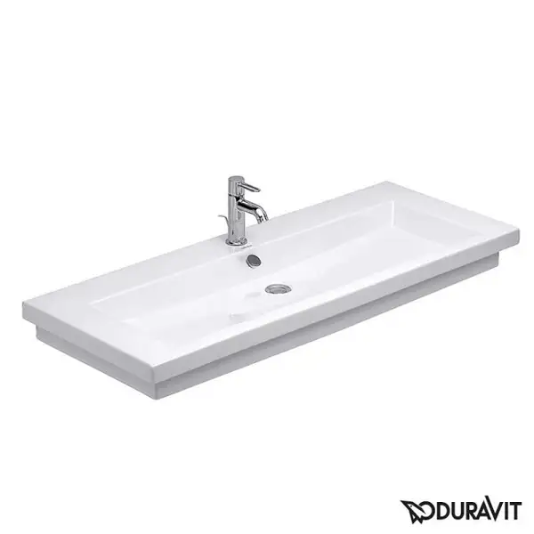 Раковина для мебели Duravit 2nd floor 120х50,5 см (0491120000) фото 1 Aquada.com.ua Раковина для мебели Duravit 2nd floor 120х50,5 см (0491120000) фото 1 Aquada.com.ua