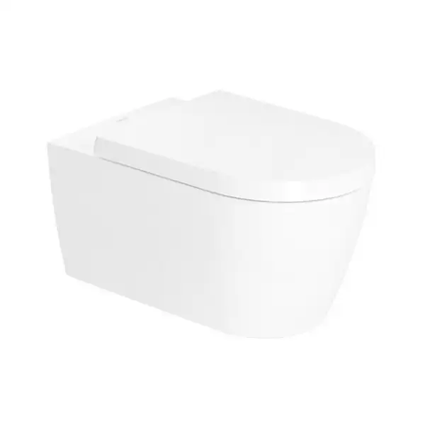Унитаз подвесной Duravit ME by Stack (с сиденьем Soft Close) (2529090000+0020090000) фото 1 Aquada.com.ua Унитаз подвесной Duravit ME by Stack (с сиденьем Soft Close) (2529090000+0020090000) фото 1 Aquada.com.ua
