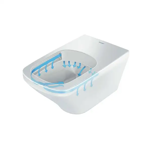 Унитаз подвесной с крышкой Duravit DuraStyle (2551090000 +0063790000) фото 4 Aquada.com.ua