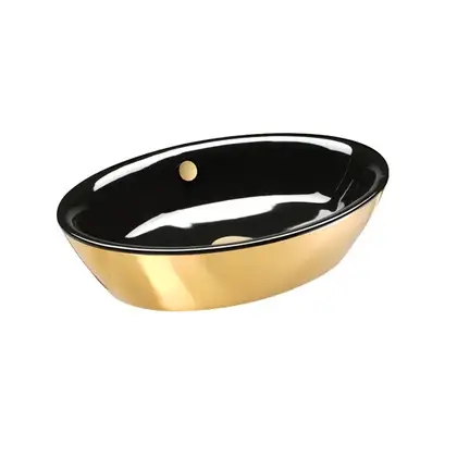 Раковина накладная на столешницу Catalano Gold & Silver 60 х 42 см (160VLNNO) фото 1 Aquada.com.ua