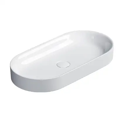 Раковина накладная на столешницу Catalano Horizon 75 х 35 см, Glossy white (170AHZ00) фото 1 Aquada.com.ua