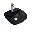 Раковина полувстраиваемая Catalano Сolori Satin black 42 х 42 см (142GRLXNNS) фото 1 Aquada.com.ua