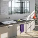 Раковина встраиваемая в столешницу (сверху) Catalano Star 58 х 48 см (158ST00) фото 2 Aquada.com.ua