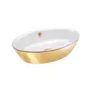 Раковина накладная на столешницу Catalano Gold & Silver 60 х 42 см (160VLNBO) фото 1 Aquada.com.ua