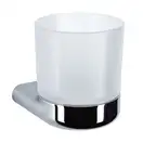 Стакан для зубных щёток Emco S66, хром/стекло матовое (010-8123) фото 1 Aquada.com.ua