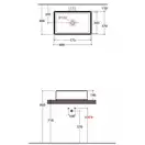 Раковина накладная на столешницу Globo Forty3 60х37 см (FO062.BI) фото 3 Aquada.com.ua